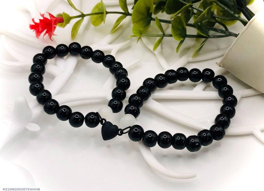 Magnetic Heart Couple Bracelet