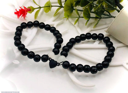 Magnetic Heart Couple Bracelet